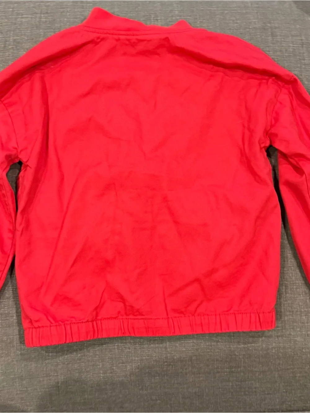 Gymboree Red Jean Jacket with Twin Waist Bows